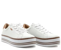 Tênis Branco Flatform Paula