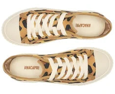 Tênis Sola Alta New Alê Onça Animal Print