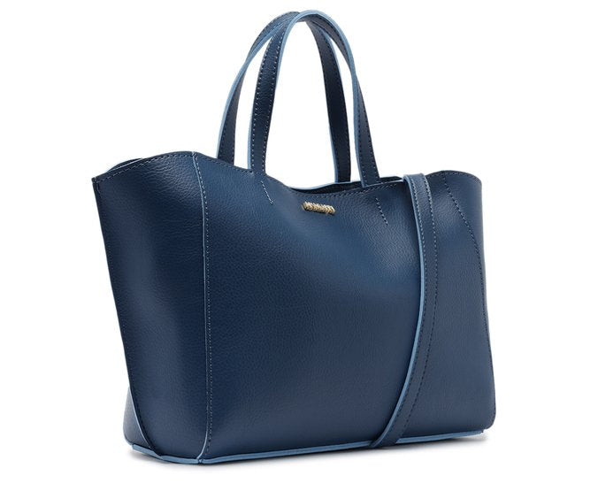 Bolsa Tote Grande Soft Azul