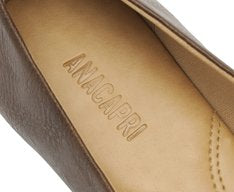 Mocassim Feminino Bridão Essencial Marrom Cinnamon Confortável