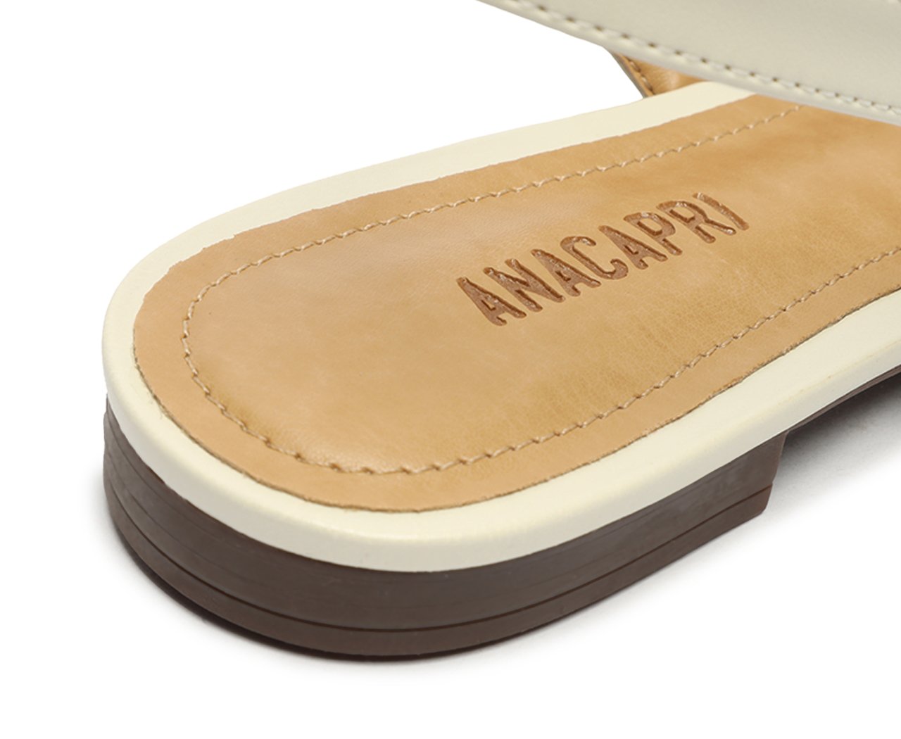 Sapatilha Feminina Branca Slingback Bico Fino Verniz Elegante