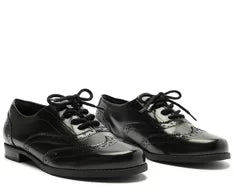 Oxford Detalhado Retrô Preto