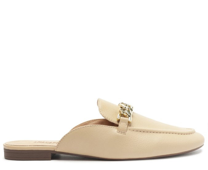 Mule Corrente Minimal Bege