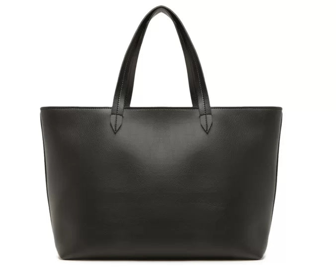 Bolsa Shopping Grande Com Pouch Preta