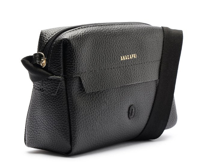 Bolsa Tiracolo Média Color Preta