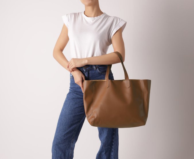 Bolsa Shopping Grande Flotter Marrom