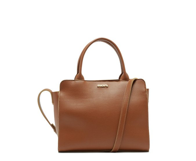 Bolsa Tote Média Basic Marrom