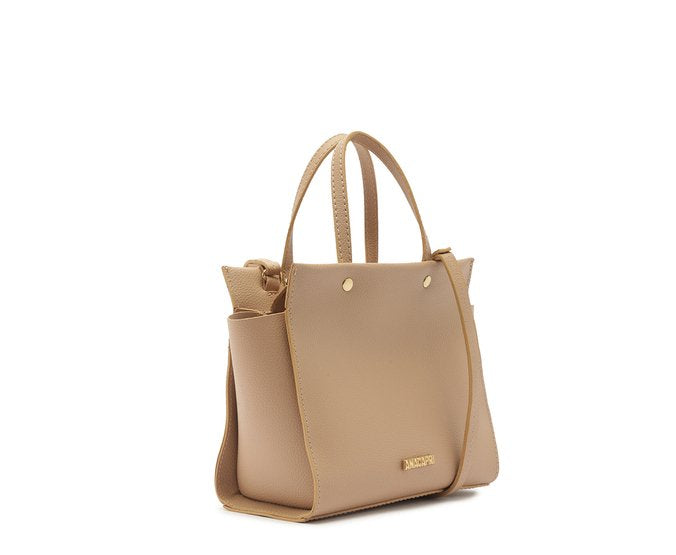 Bolsa Tote Média Croco Bege