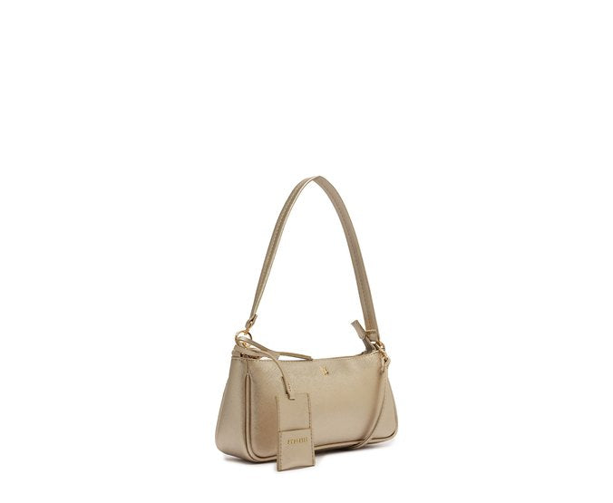 Tiracolo Pequena Bag Charm Dourada
