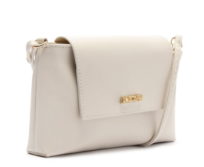 Bolsa Tiracolo Pequena Envelope Branca