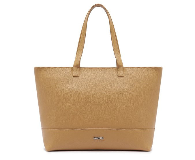Bolsa Shopping Grande Sofisticada Bege