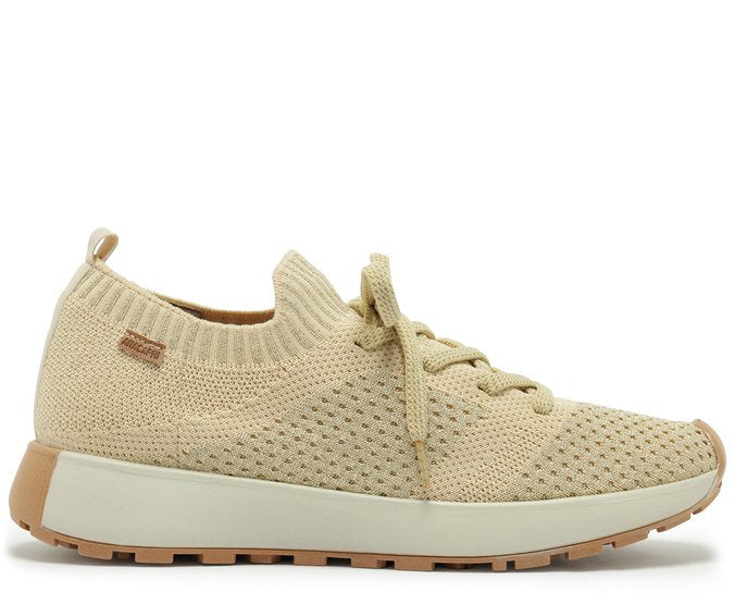 Tênis Knit Lavínia Bege